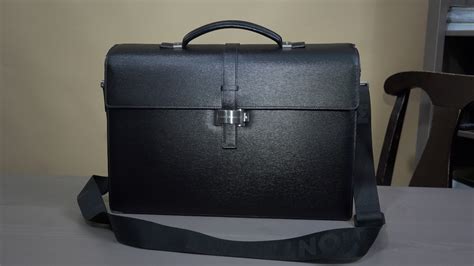 real and fake black mont blanc bag briefs case bag|Montblanc Briefcase My first replica bagthe details  .